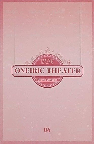 2020 線上演唱會 隨機卡 4 背面