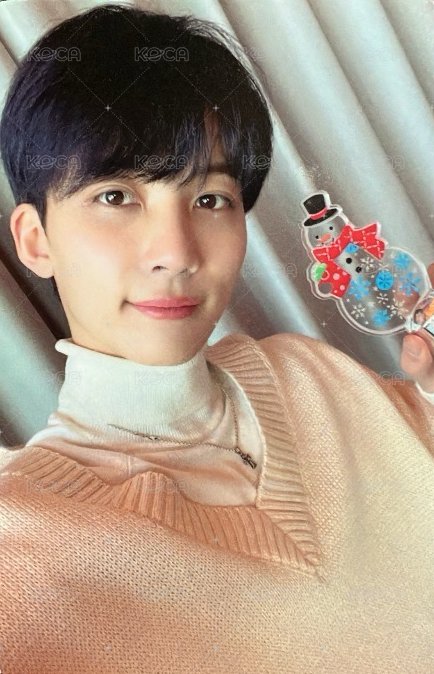 MINI9 yzy F 簽售卡 聖誕中文卡背 正面