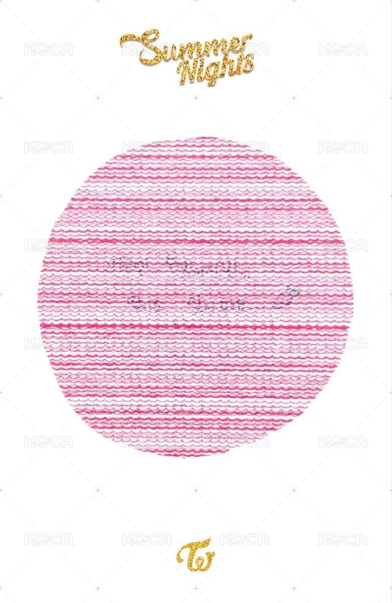 Summer Nights 專輯卡  背面