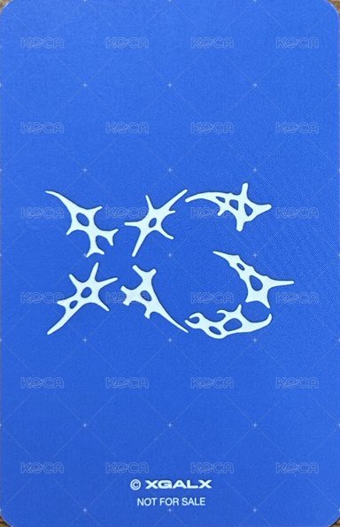 AWE k4 特典卡  背面