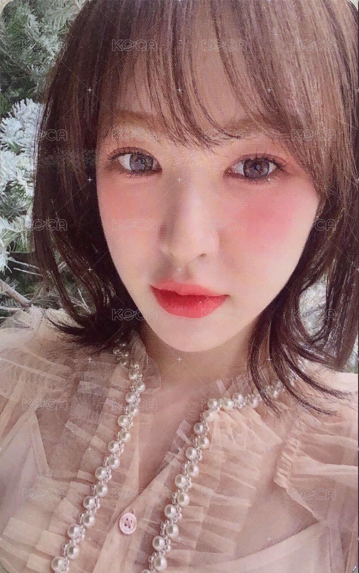 2022 Winter SMTOWN : SMCU PALACE  專輯卡 2022 SM RedVelvet冬專卡 正面