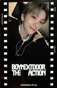 The Action wvs 預售 特典卡 單封版 膠卷