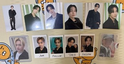 SEVENTEEN TOUR FOLLOW 日本場隨機小卡 + 一直娛 正規四後續