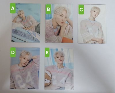 SEVENTEEN HOSHI 權順榮 小卡 日場 卡包 隨機卡