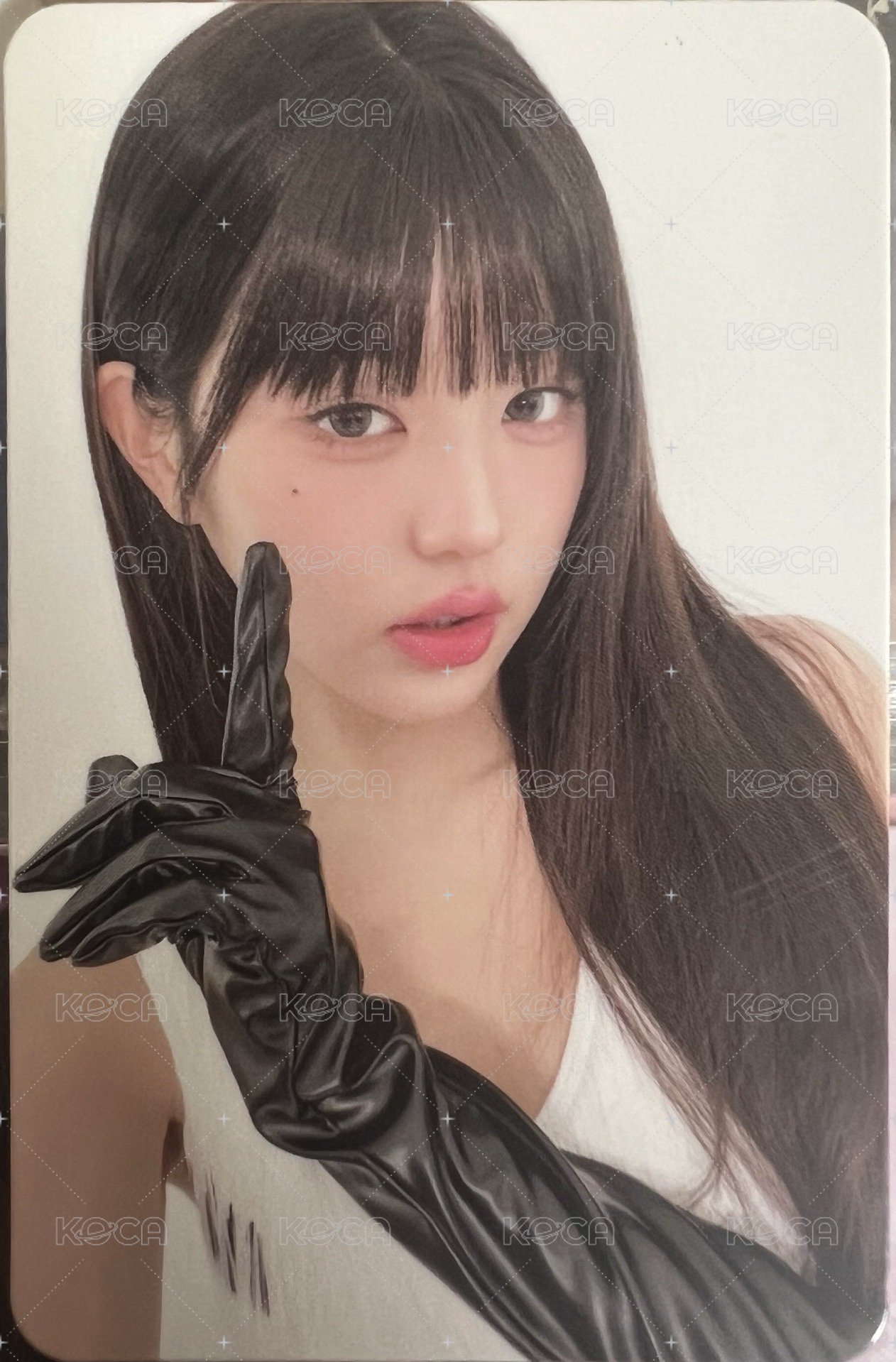 雜誌卡 紅秀雜誌手套卡 正面