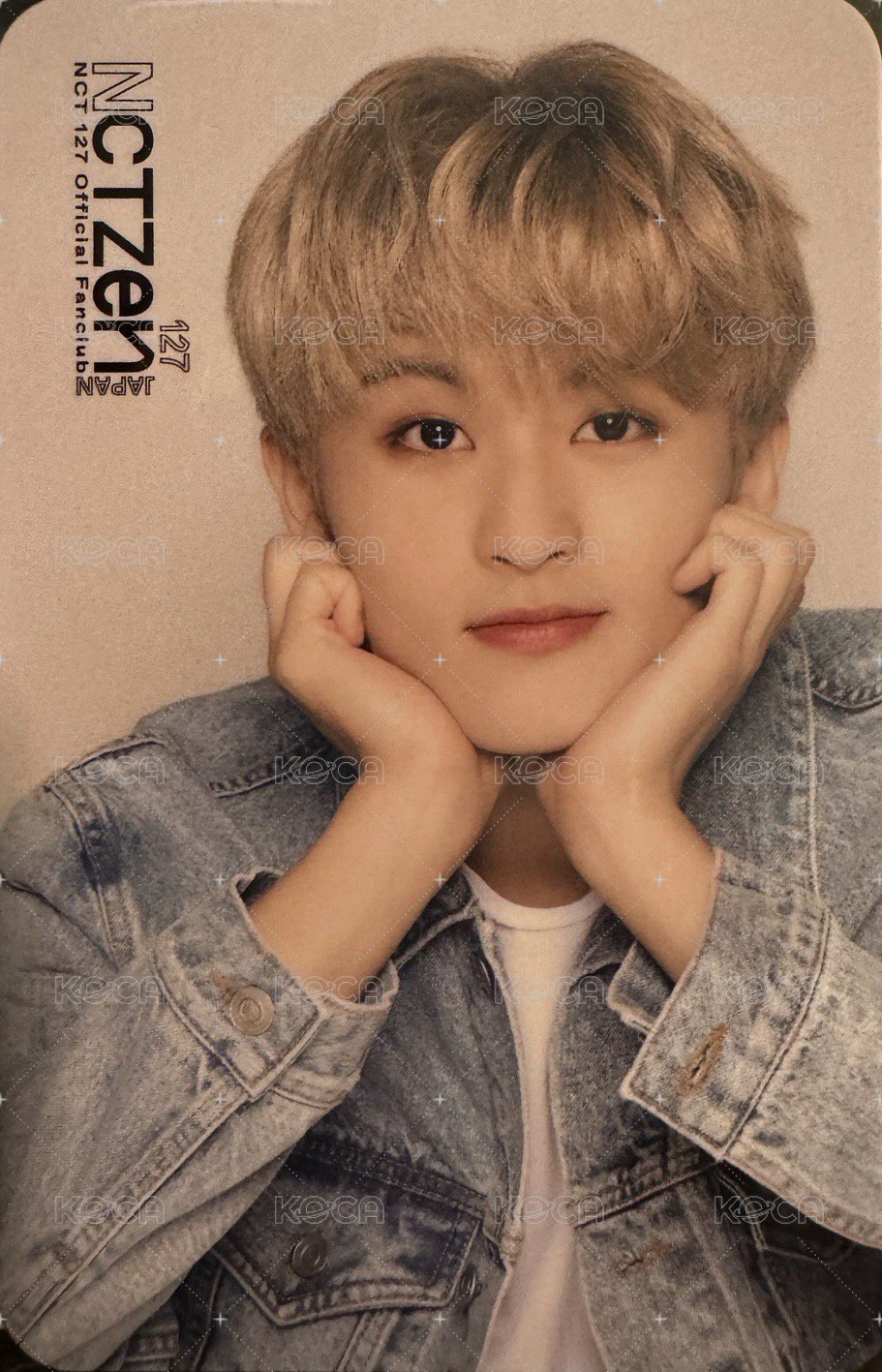 會員禮卡 日本官方會員限定特典 正面