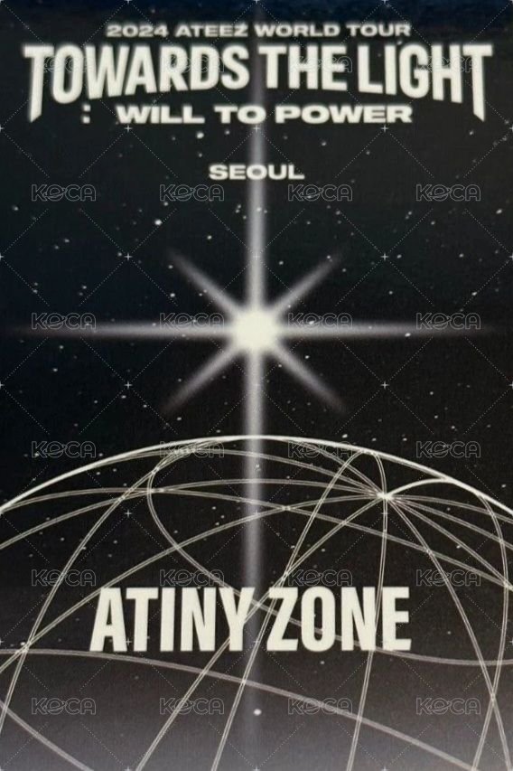 Towards the Light 入場卡 / 場限卡 2024 Seoul 背面