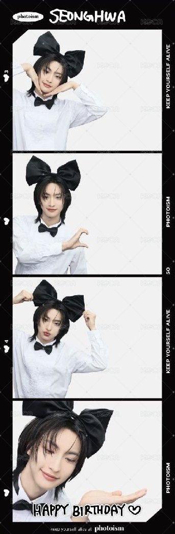 Photoism 人生四格卡 B ver. 正面