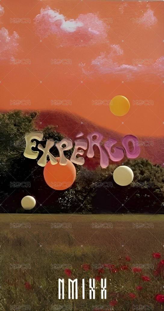 expérgo mp 幸運卡 二宮格 背面