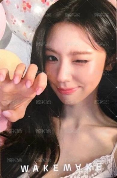 WAKEMAKE2.0 代言卡  正面