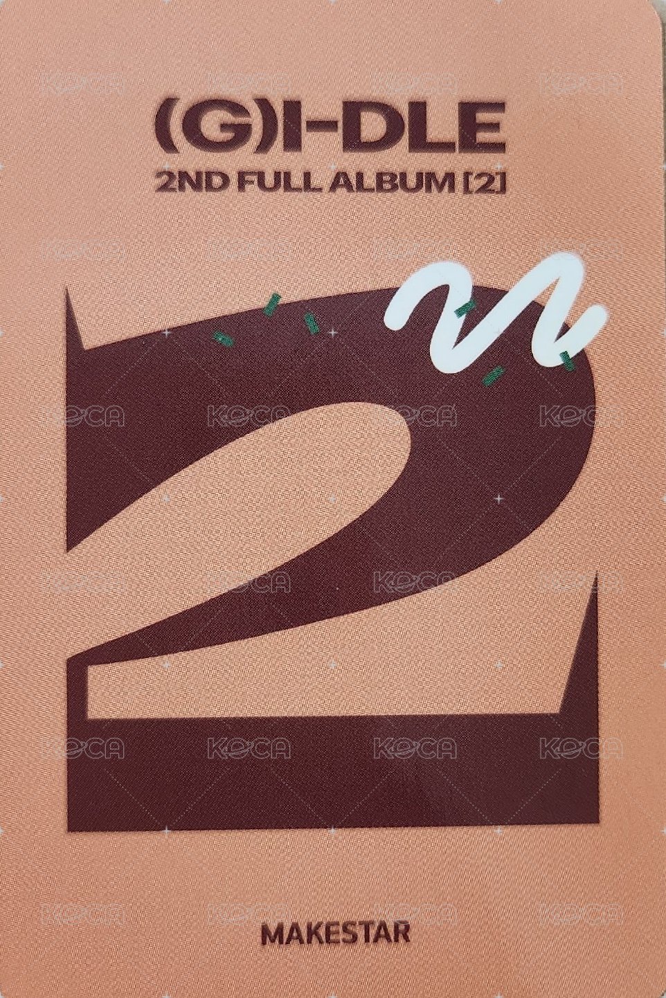 正規二 ms 11.0 簽售卡 章魚小丸子刷 背面