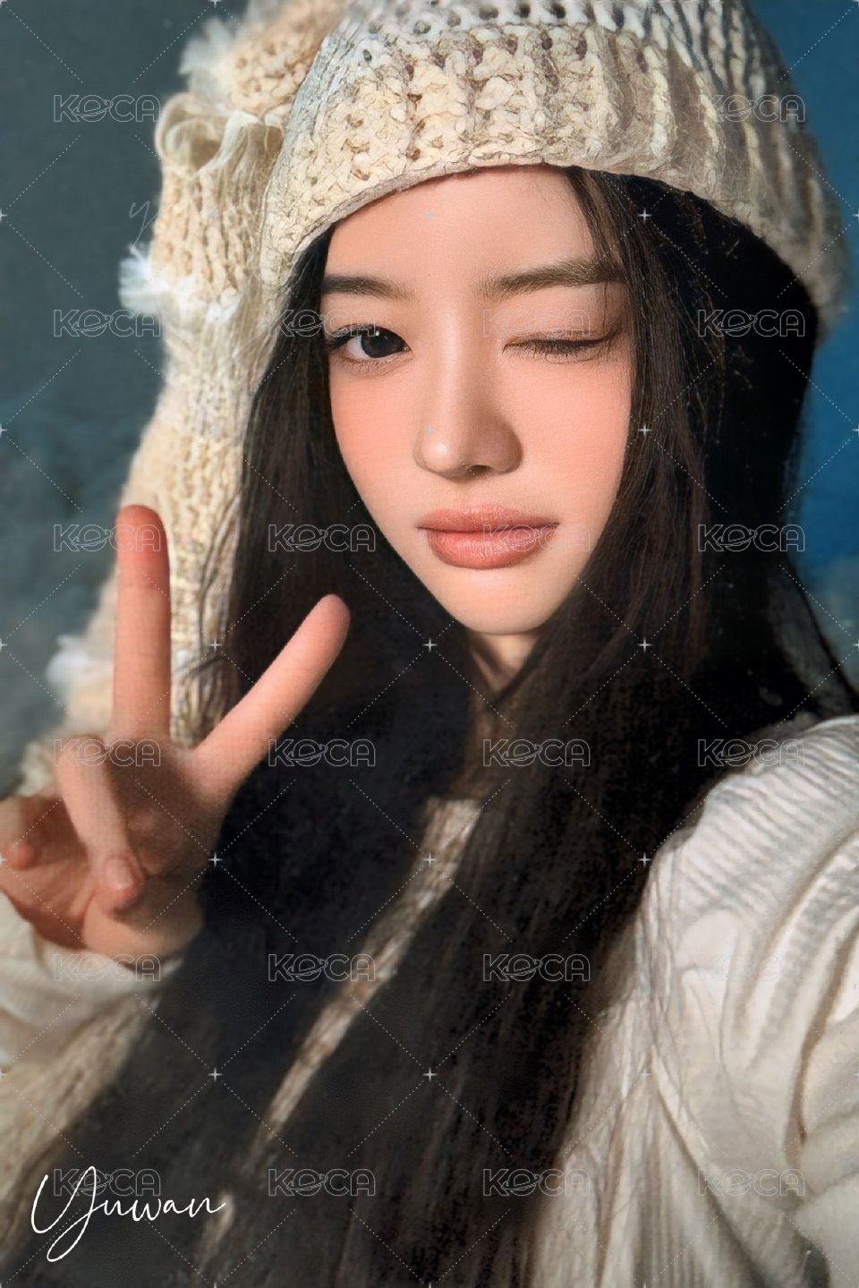 SUPER REAL ME 打歌卡  正面