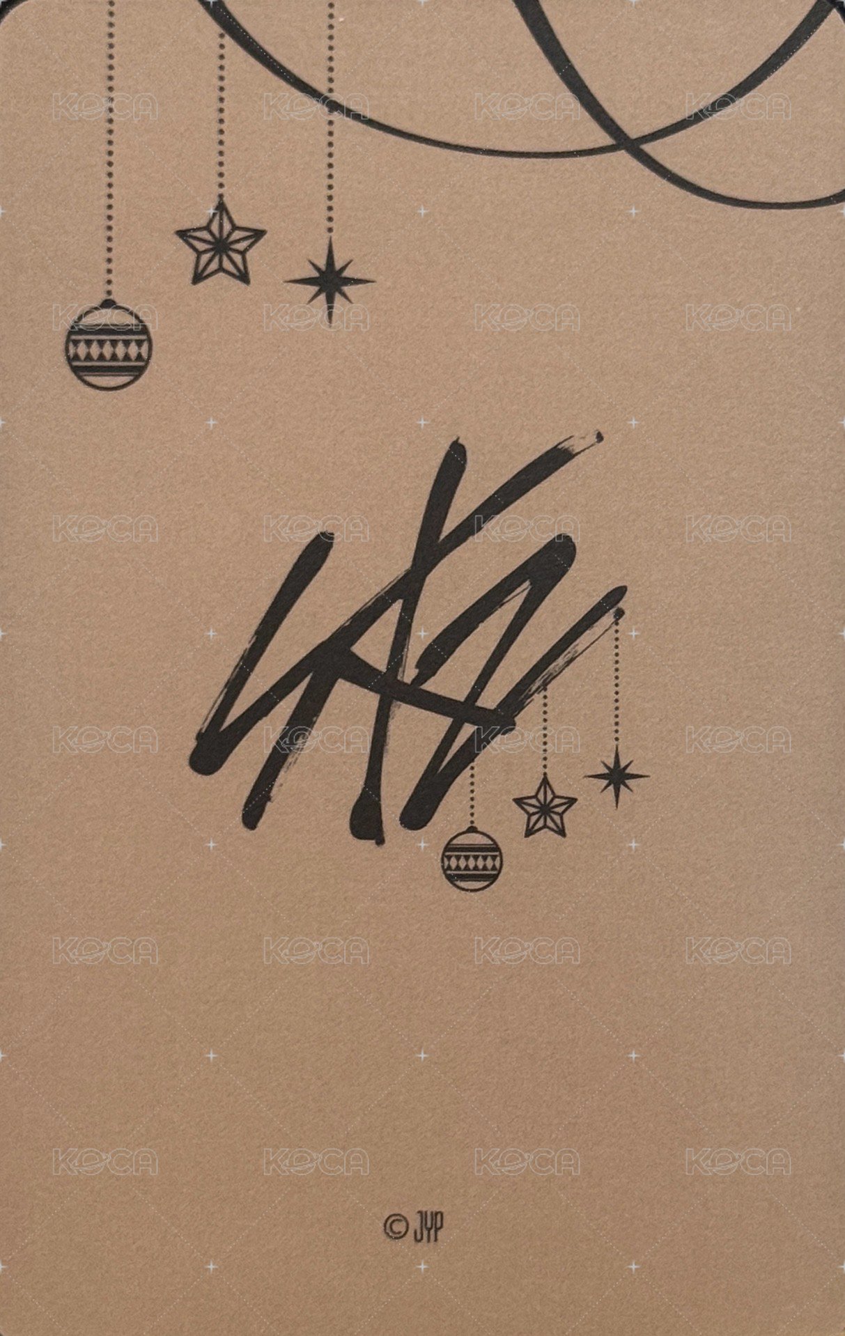 2023 澀谷聖誕快閃店 小卡組 2.0 周邊卡 團體 背面