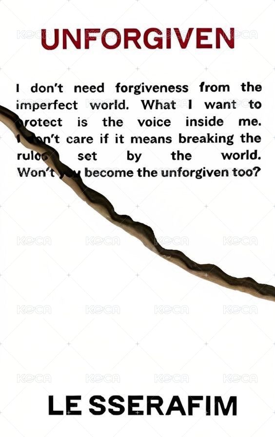 UNFORGIVEN 專輯卡 vol.1 專卡 背面