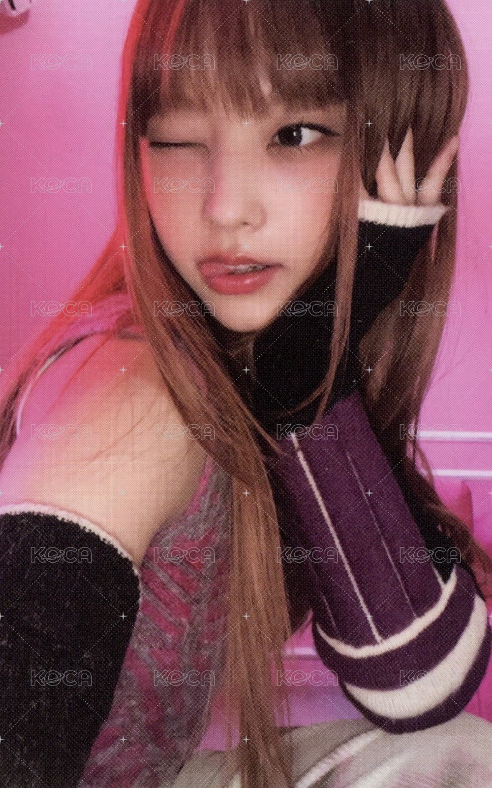 OMG 專輯卡 Haerin ver. 正面