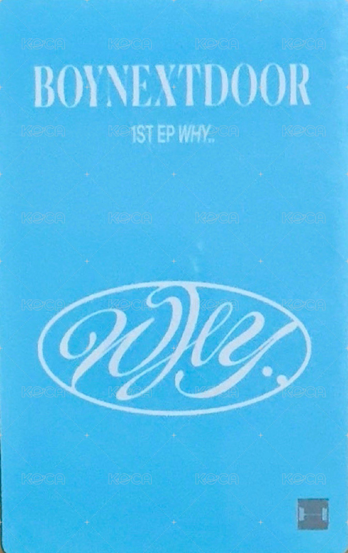 WHY.. sw 2.0 幸運卡 2 背面