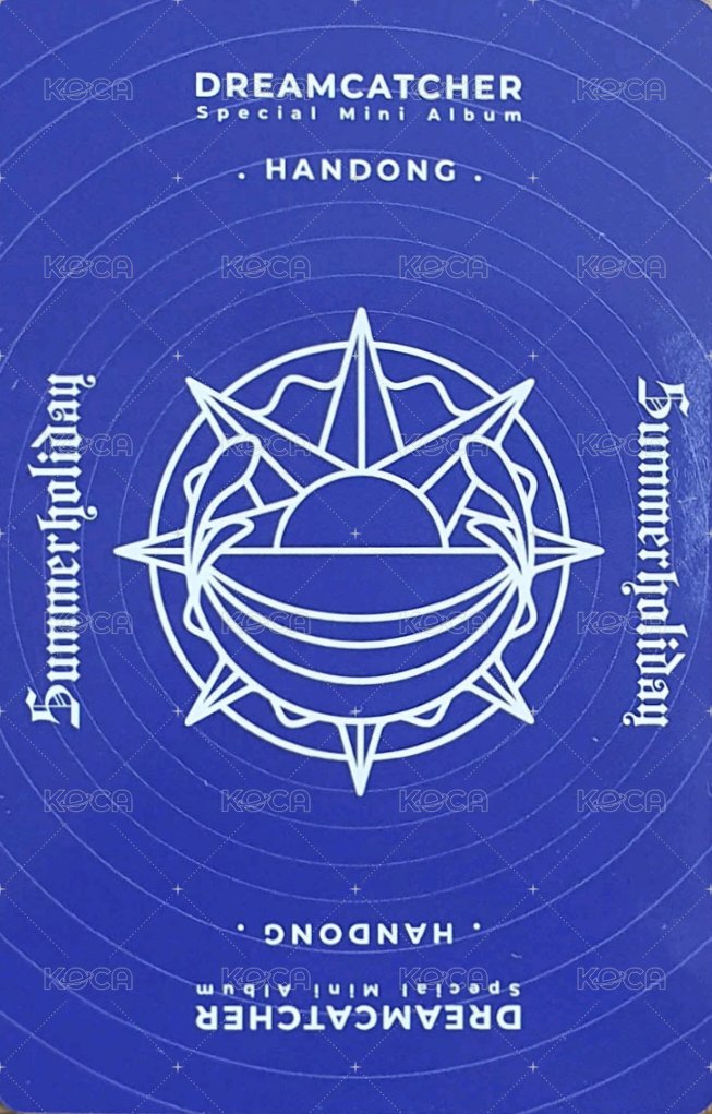 特別二輯(夏日專) 專輯卡 (限量專專卡) 背面