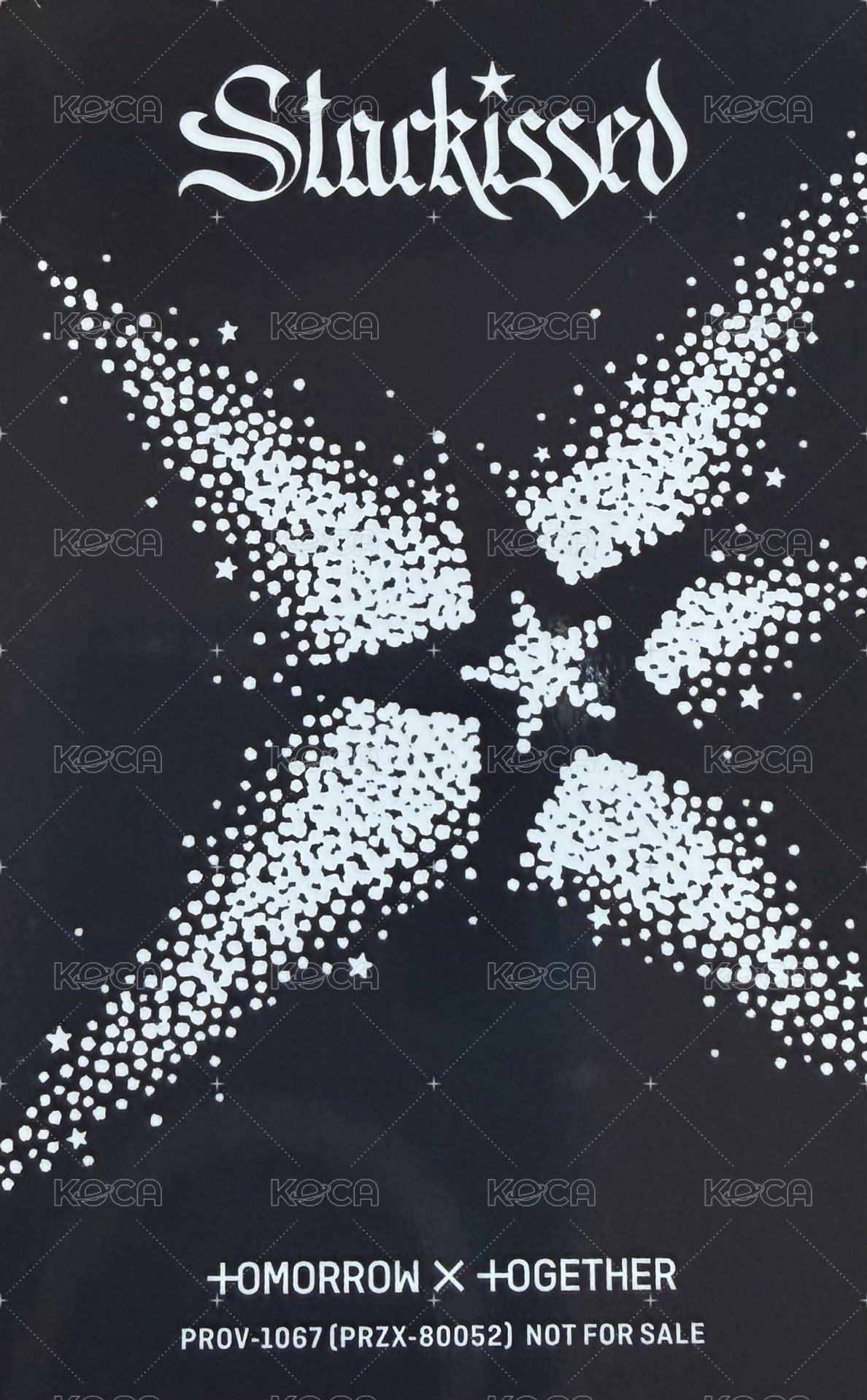 Starkissed 專輯卡 自拍卡F 背面