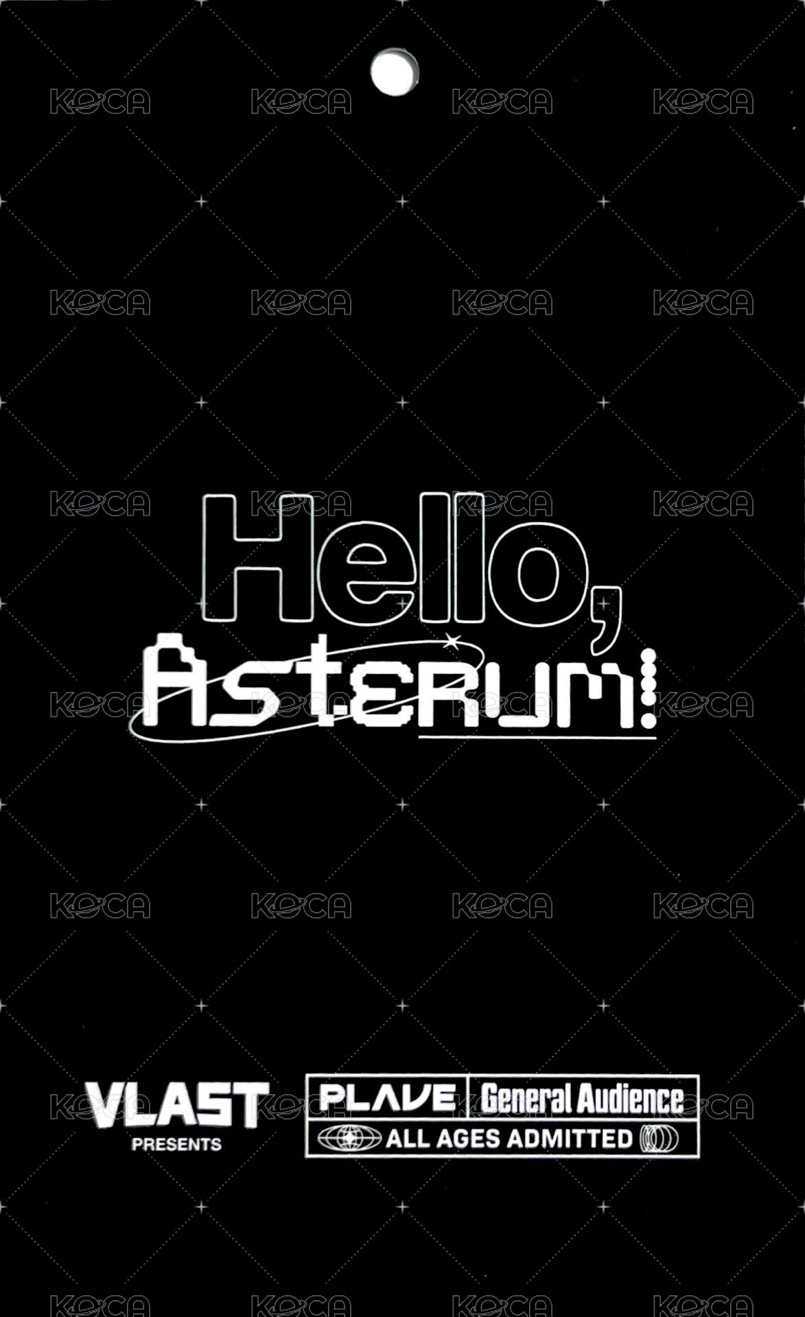 初演唱會 周邊卡 長袖 吊牌 背面