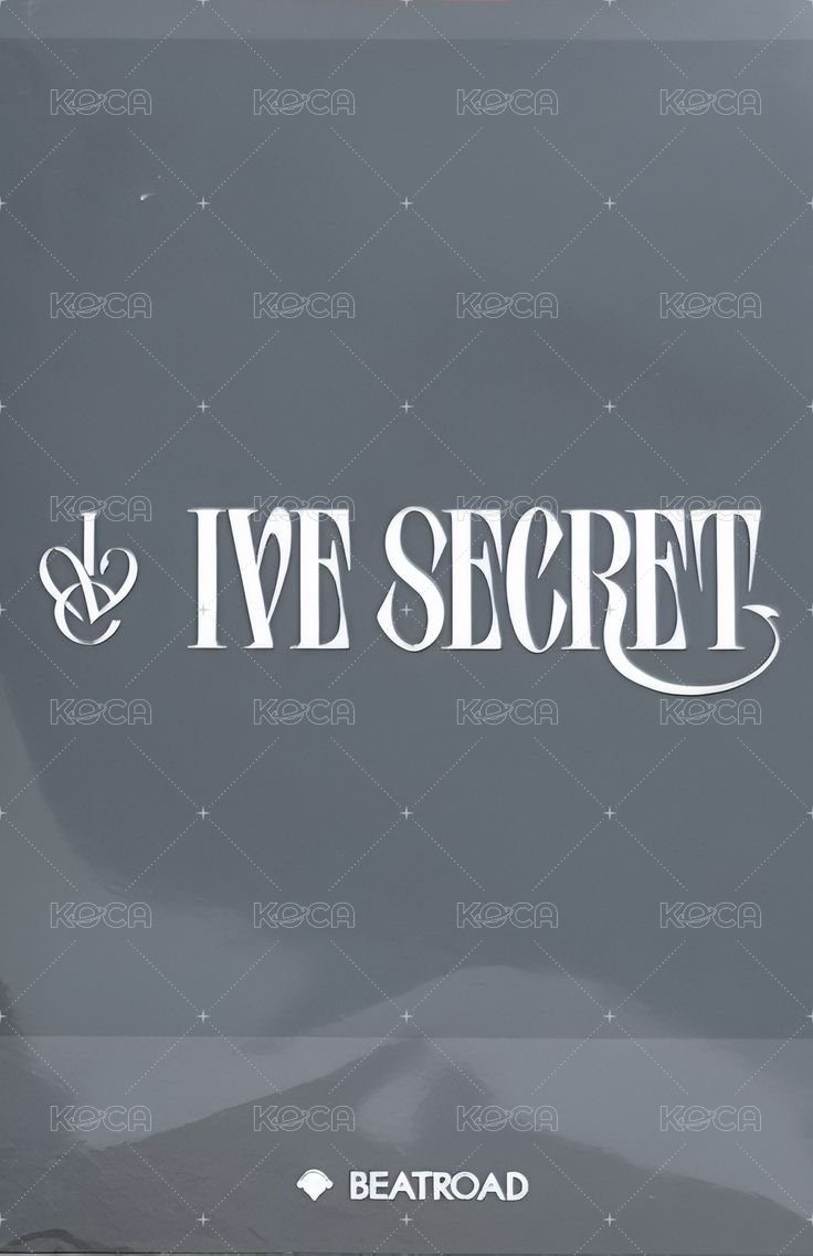 IVE SECRET br 幸運卡  背面