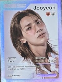 LXVE to DEATH 專輯卡 Trading card