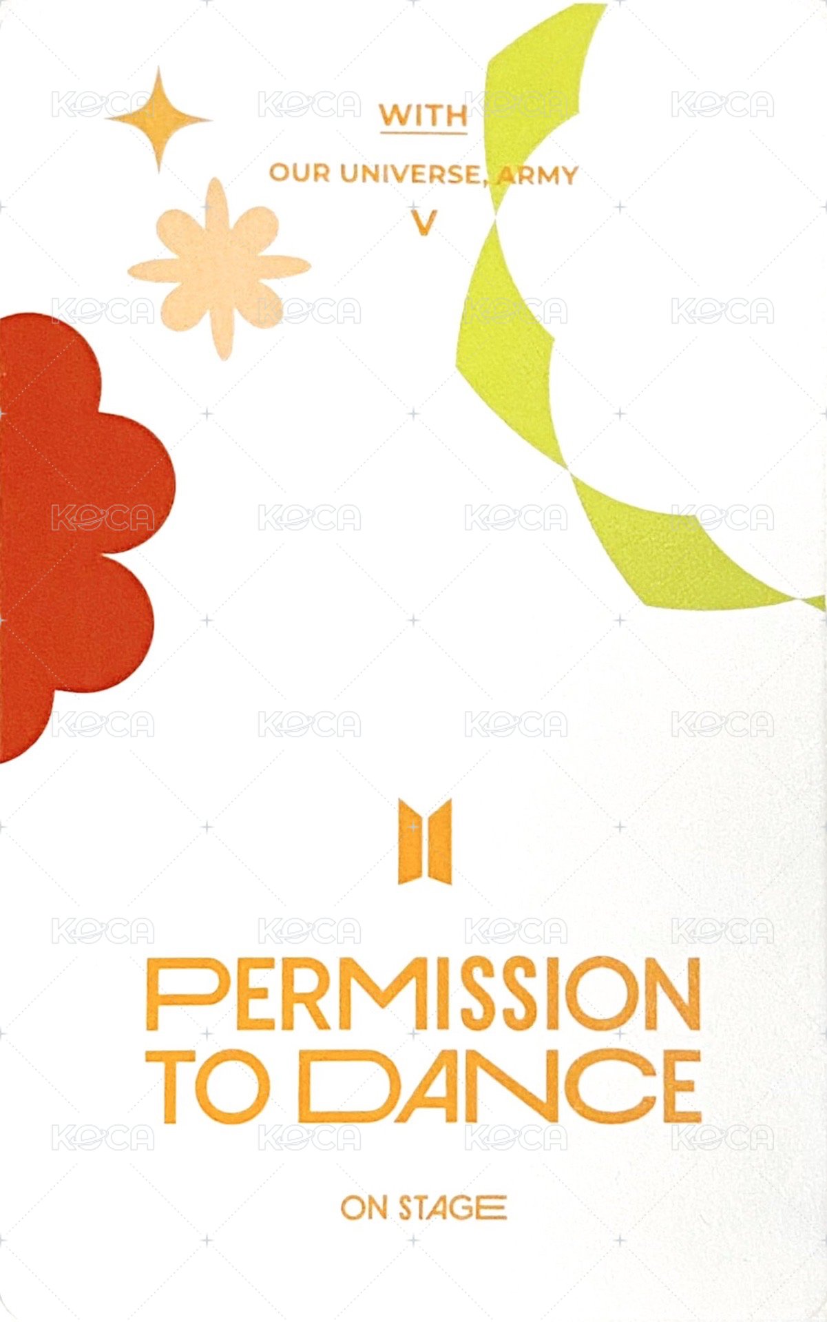 PTDOS 演唱會 DVD / CD 卡 LA場數位版 固卡 背面