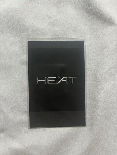 雨琦 HEAT D2C 拍立得 特典卡 英專