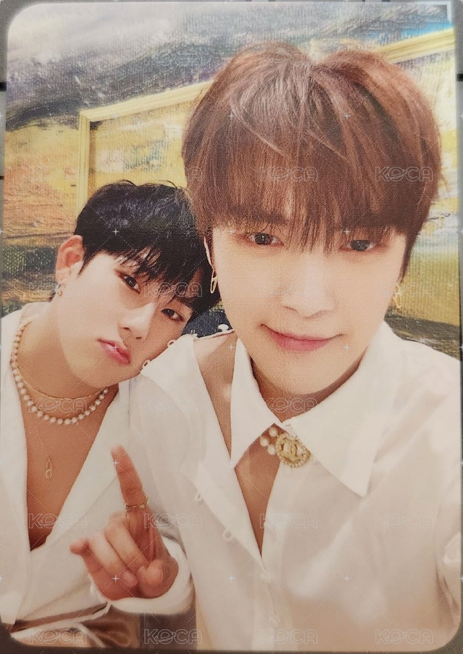 迷你13輯 專輯卡 雙人卡 正面