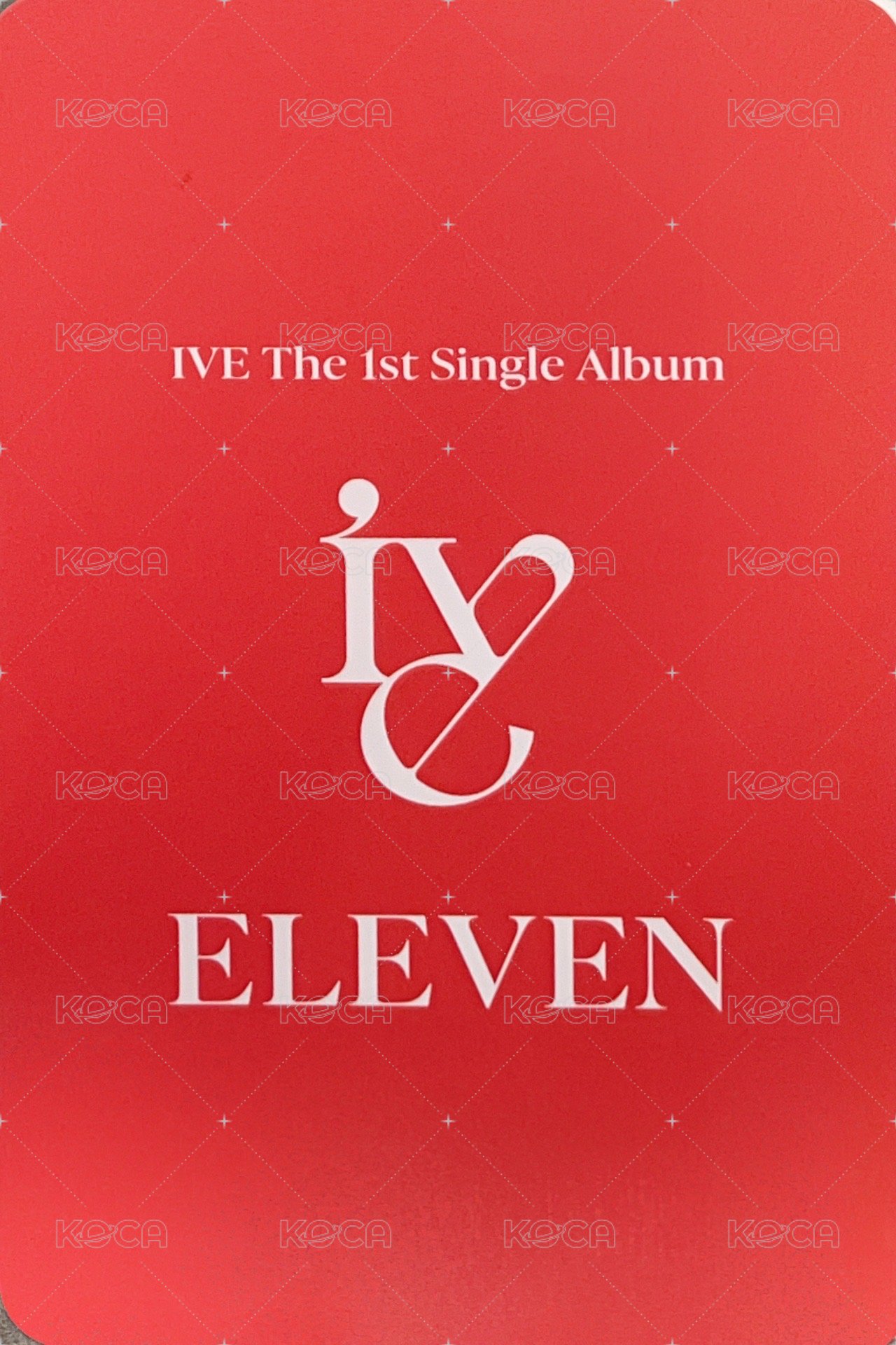 ELEVEN el 1.0 簽售卡  背面