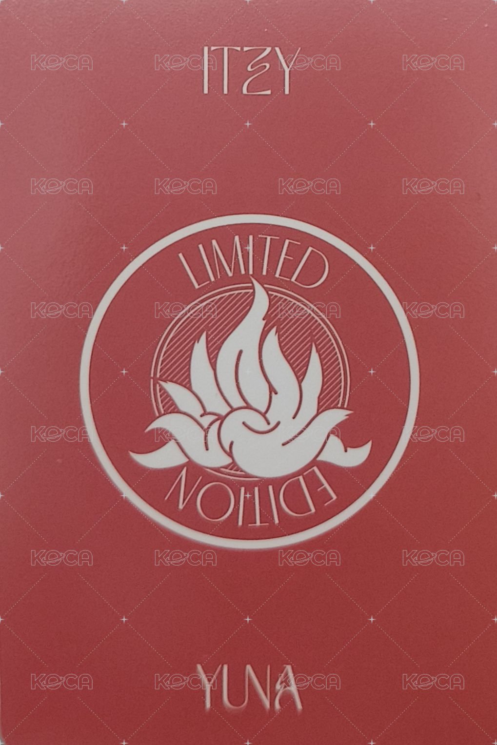 GUESS WHO 專輯卡 限量版 背面