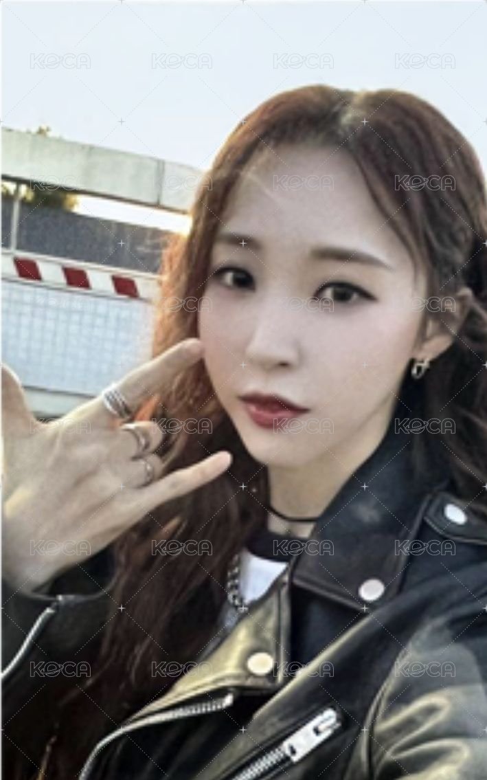 Aurora  RBW cafe 簽售卡 大阪 正面