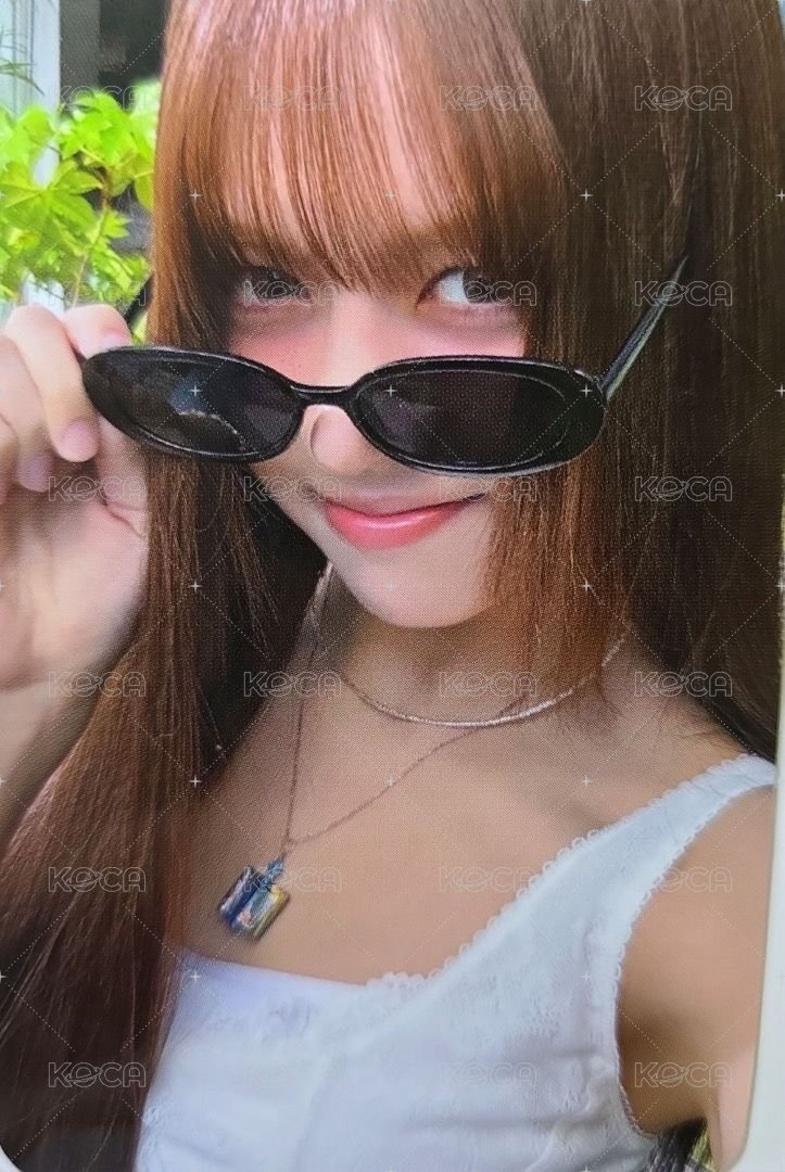 NSWER VACATION fans 線下 滿額卡 墨鏡莉 正面