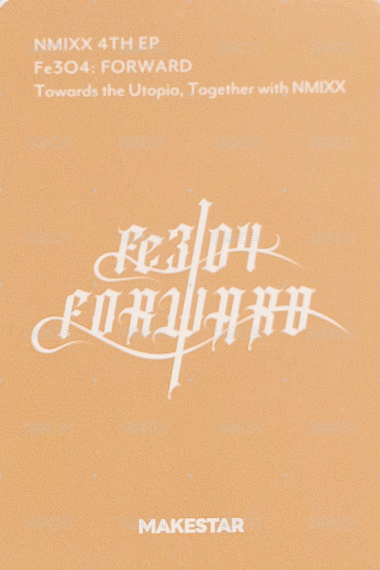 FORWARD ms 2.0 幸運卡 軟糖友 背面