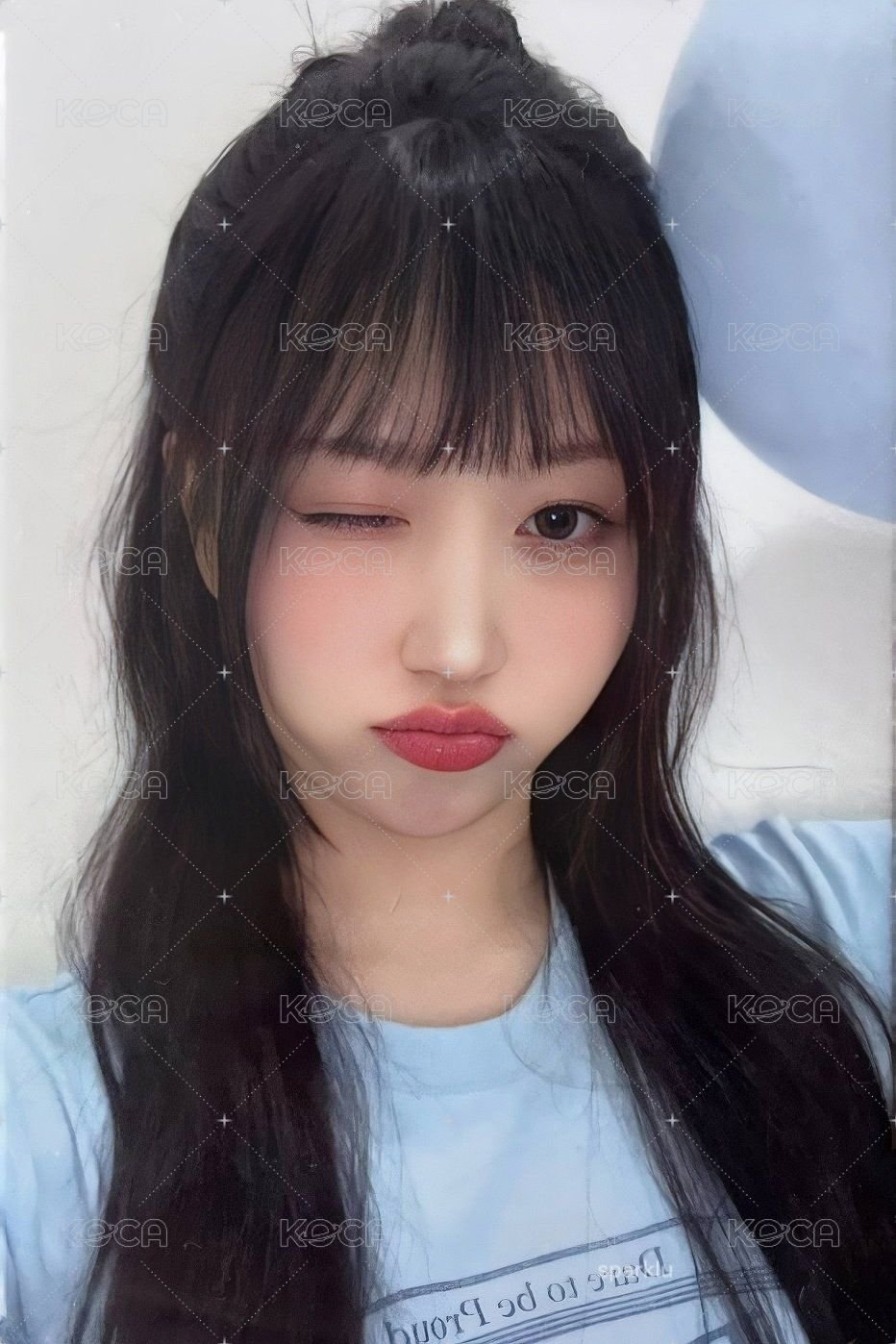 expérgo am 簽售卡 氣球嫄 正面