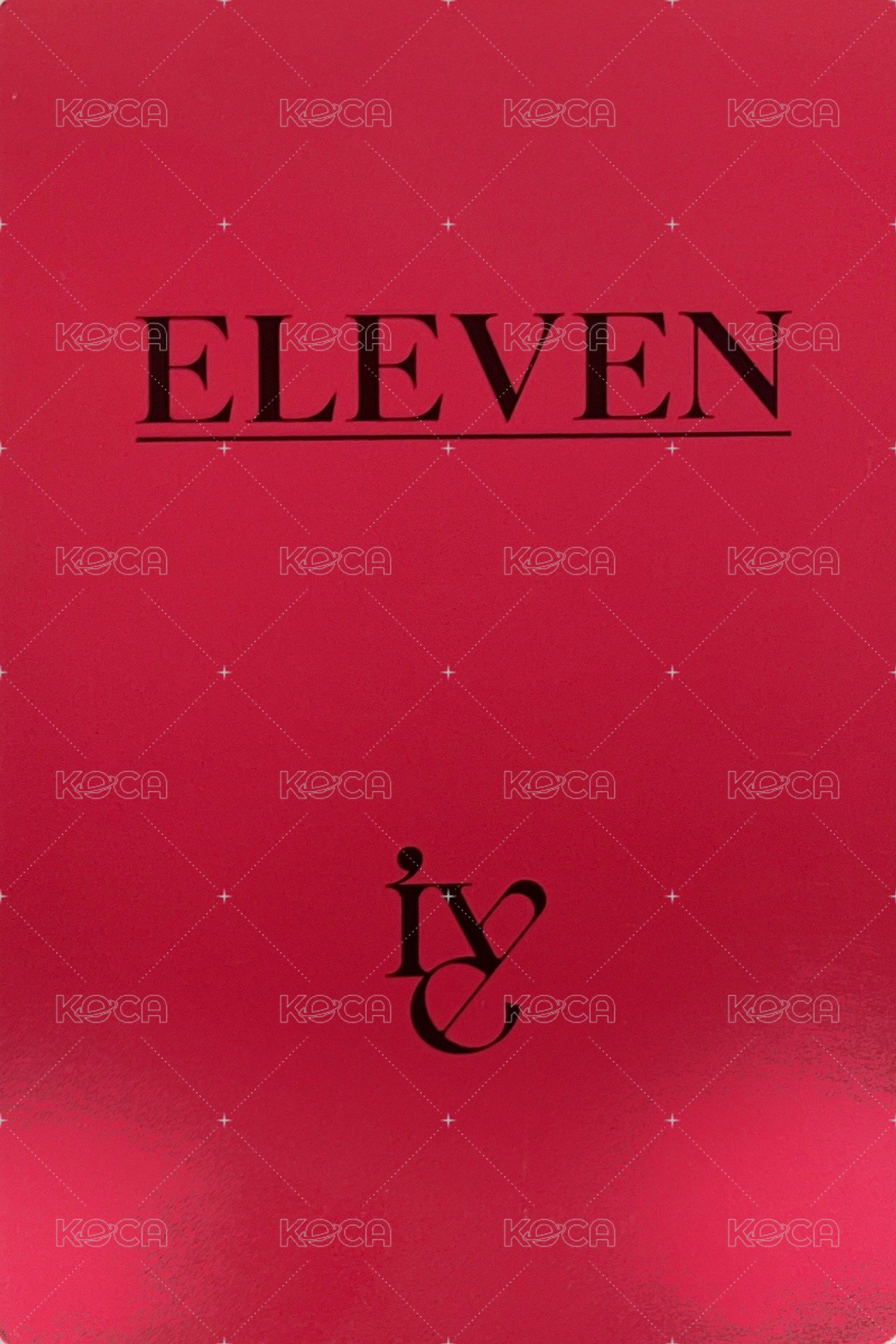 ELEVEN sw 3.0 簽售卡  背面