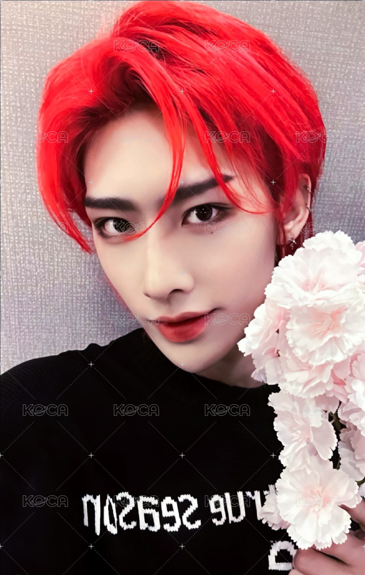 迷三 k4 特典卡 花 ver. 正面