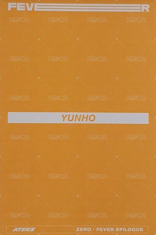 FEVER Epilogue 專輯卡 Z ver. Limited 背面