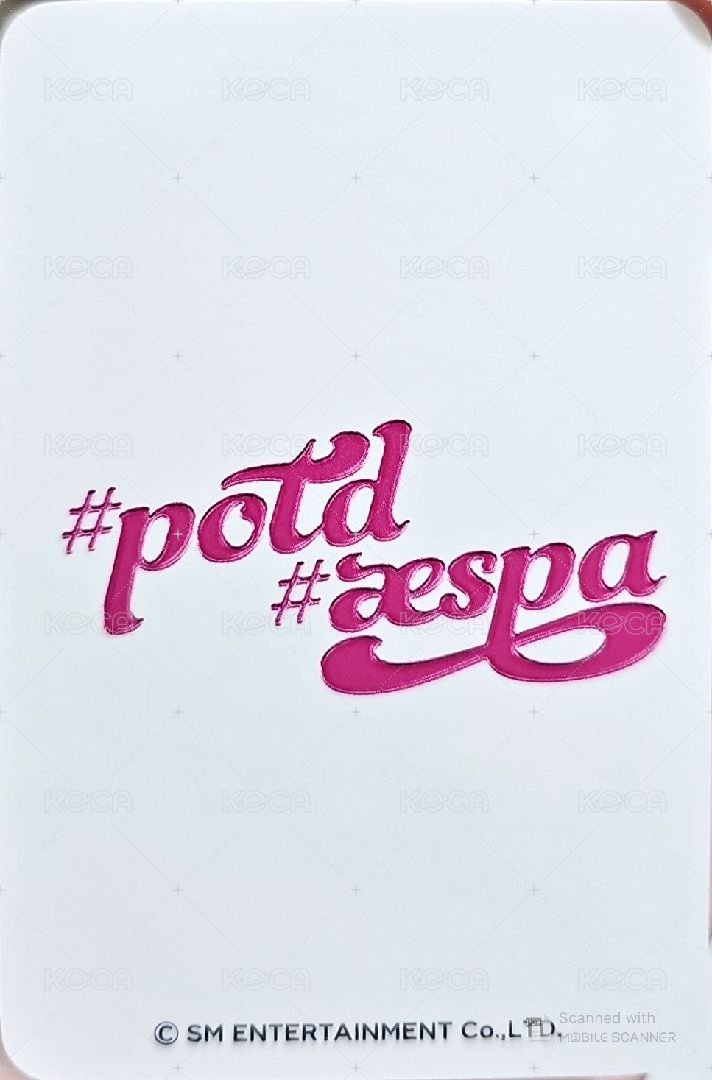 #potd展會 入場卡 / 場限卡 #potd日本/泰國展會門票2.0寧 背面