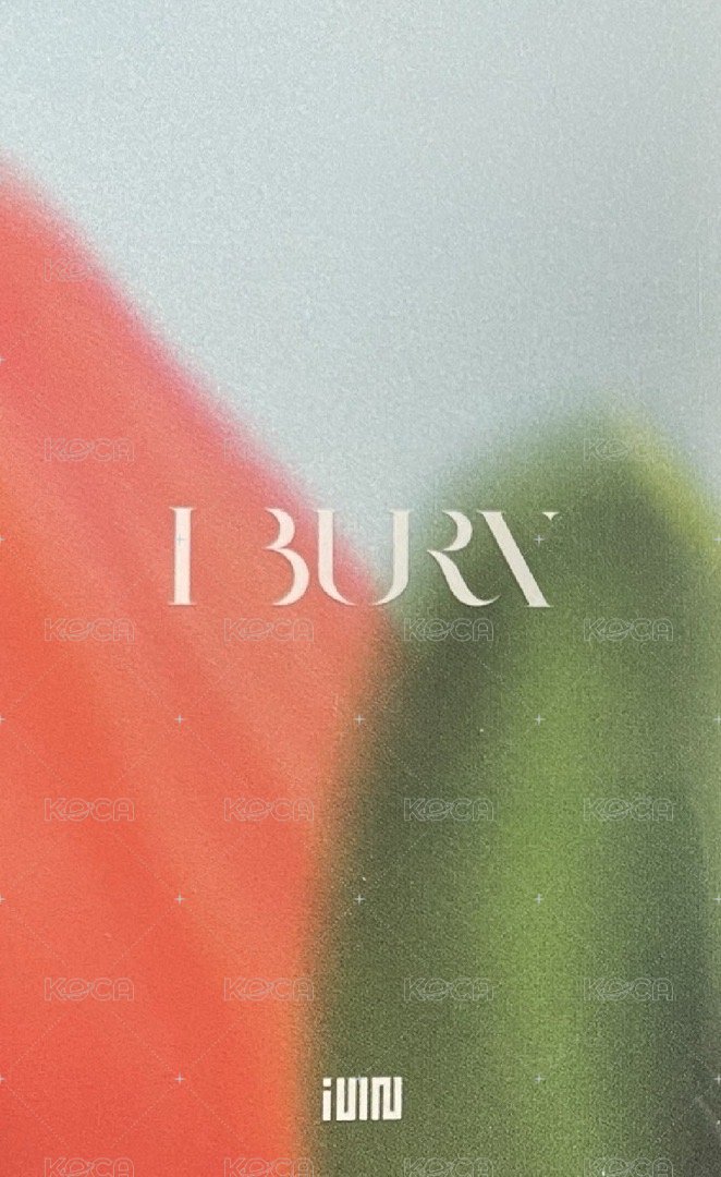 I BURN dmc 特典卡 -刷 背面