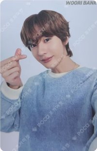 WOORI bank 代言卡 