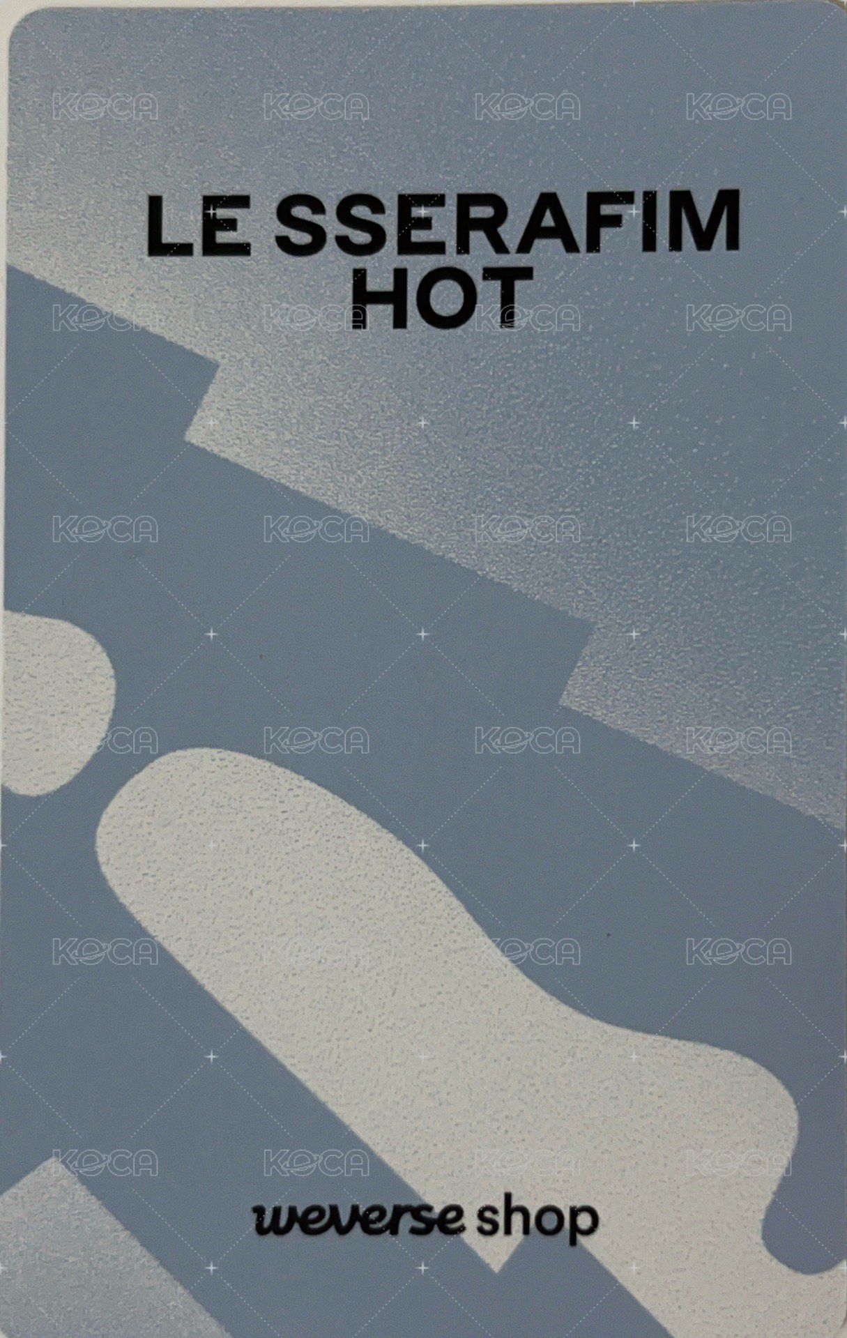 HOT wvs 特典卡 WVS album 預購特典 背面