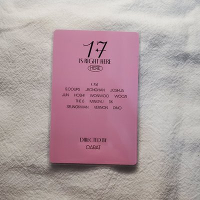 SEVENTEEN 珉奎 精選專 專卡