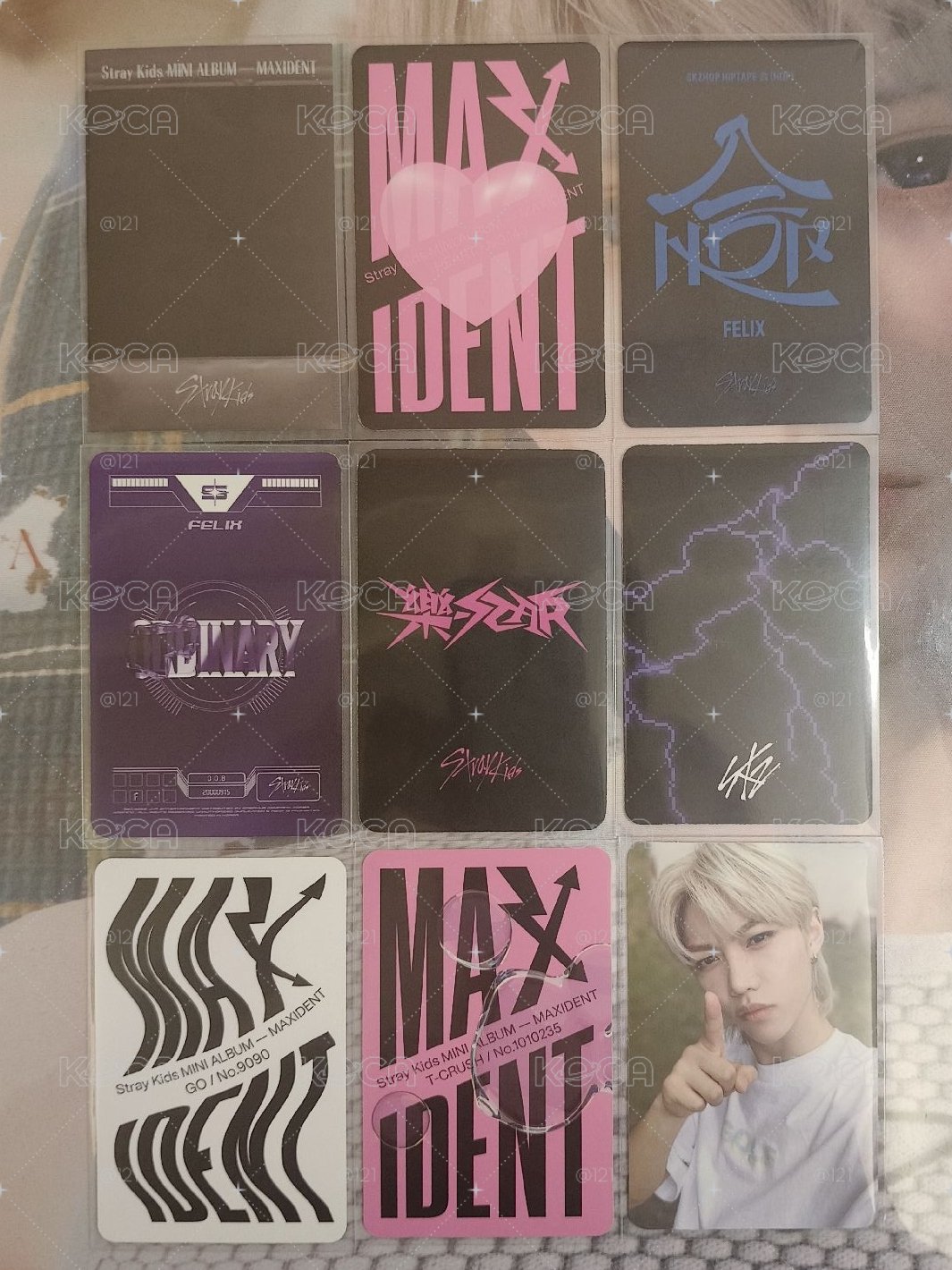 SKZ 🐥 FELIX 李龍馥 AM菲 特典卡 專卡 odd noeasy
