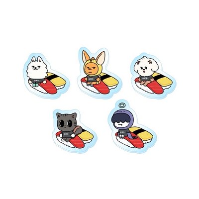 TXT 日巡徽章 角巴兔 全新未拆