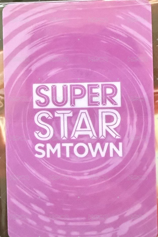 2025 SMT30 遊戲卡 SMTOWN LIVE 2025 遊戲卡 背面