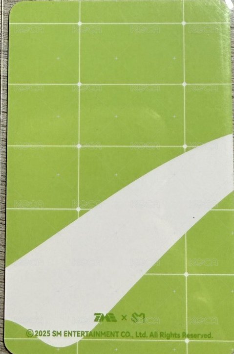 正規四 QQ音樂 星光卡  背面