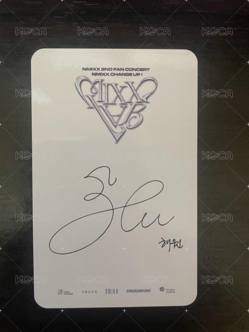 MIXX LAB 入場卡 / 場限卡 台北Day2 背面