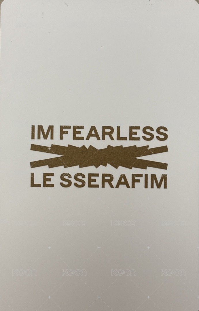 迷二 m2u 幸運卡  背面