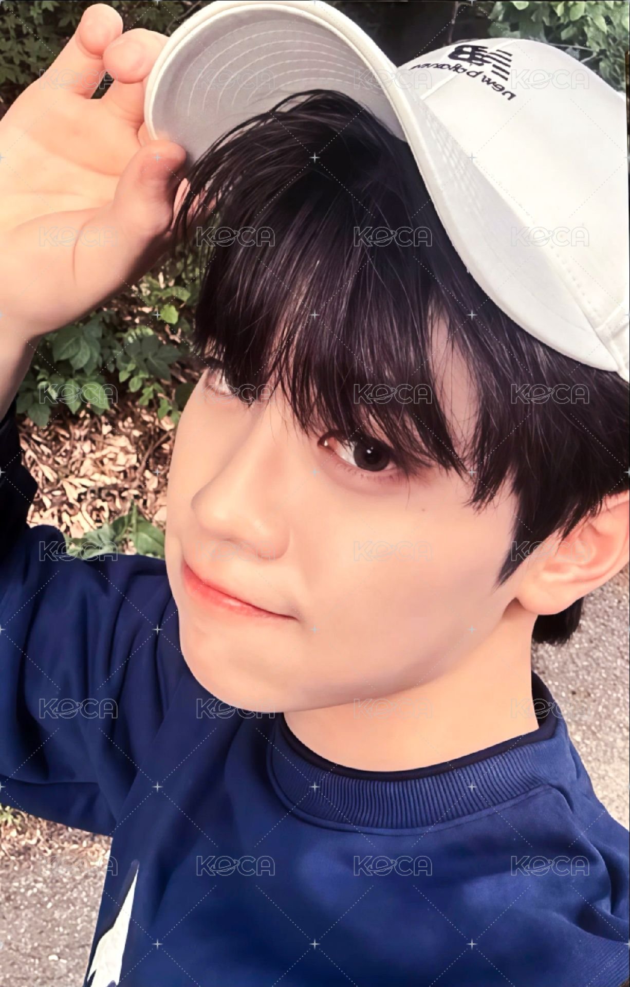 迷三 ju 幸運卡 棒球帽 ver. 正面