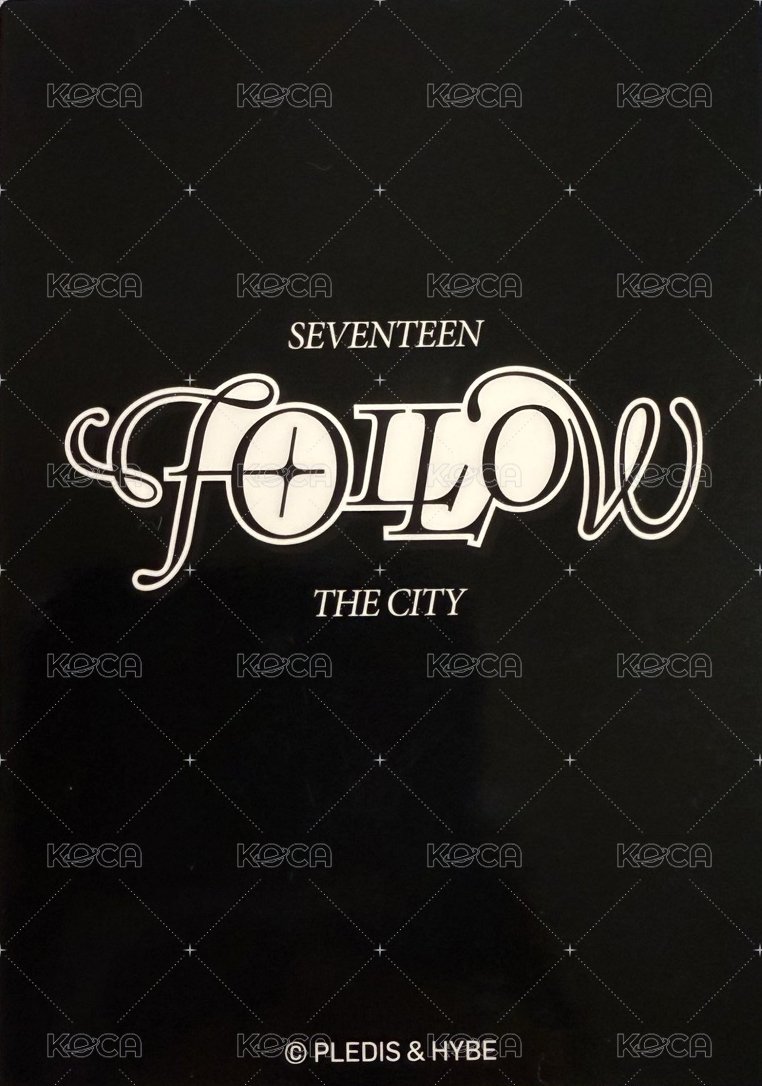 FOLLOW 集章卡 日巡集章卡 背面